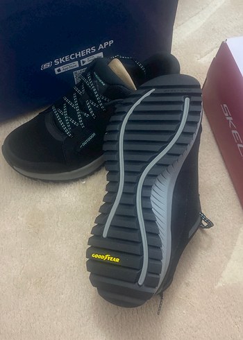 Skechers Bayan Siyah Spor Ayakkabı Bağcıkları - Görsel 4