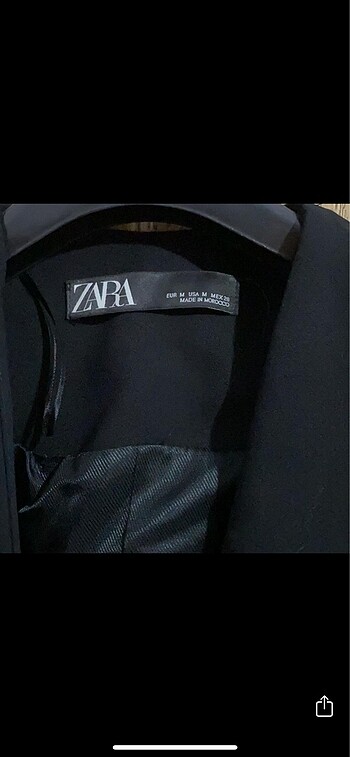 m Beden siyah Renk Zara ceket