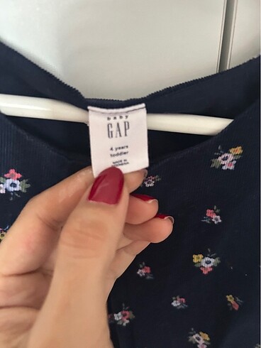 4 Yaş Beden GAP kız çocuk elbise