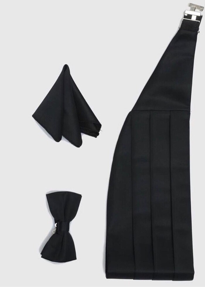 Kuşak seti ve kol düğmesi - Görsel 2