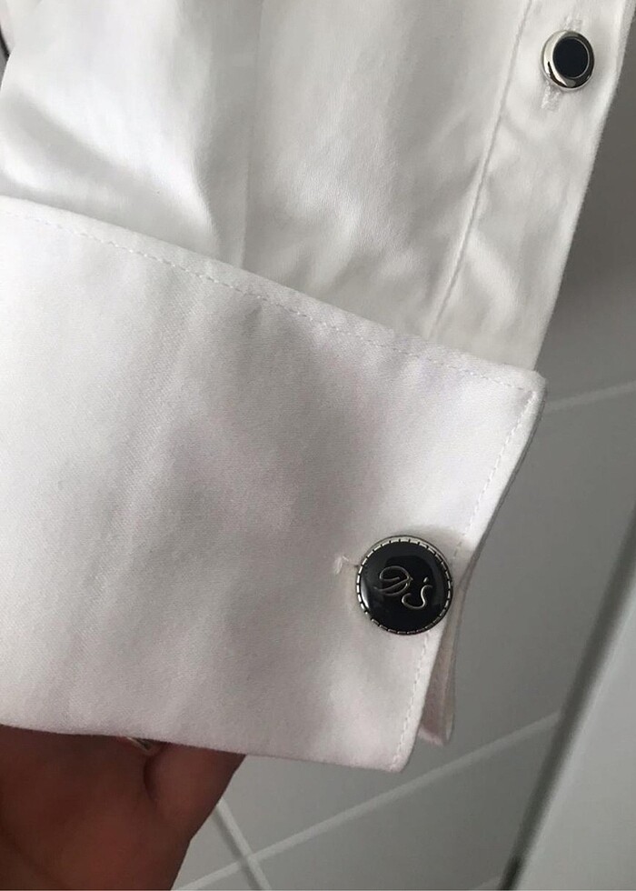 Kuşak seti ve kol düğmesi - Görsel 4