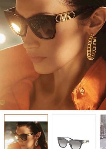Michael Kors Kadın Sokak Stili güneş Gözlüğü