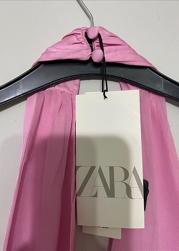Zara saten top - Görsel 4
