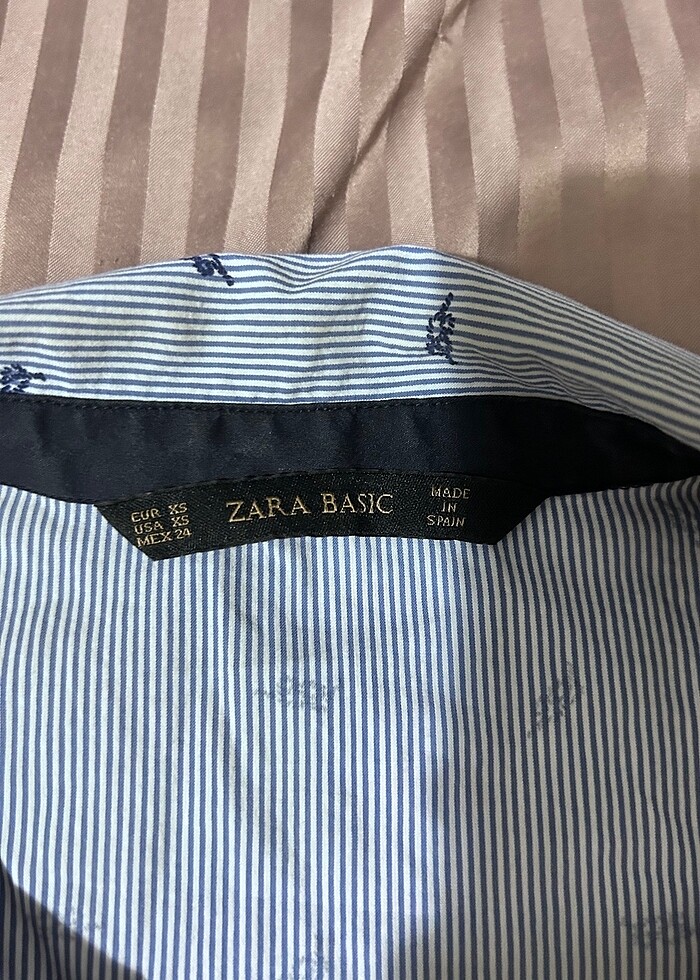 Zara gömlek bluz - Görsel 5