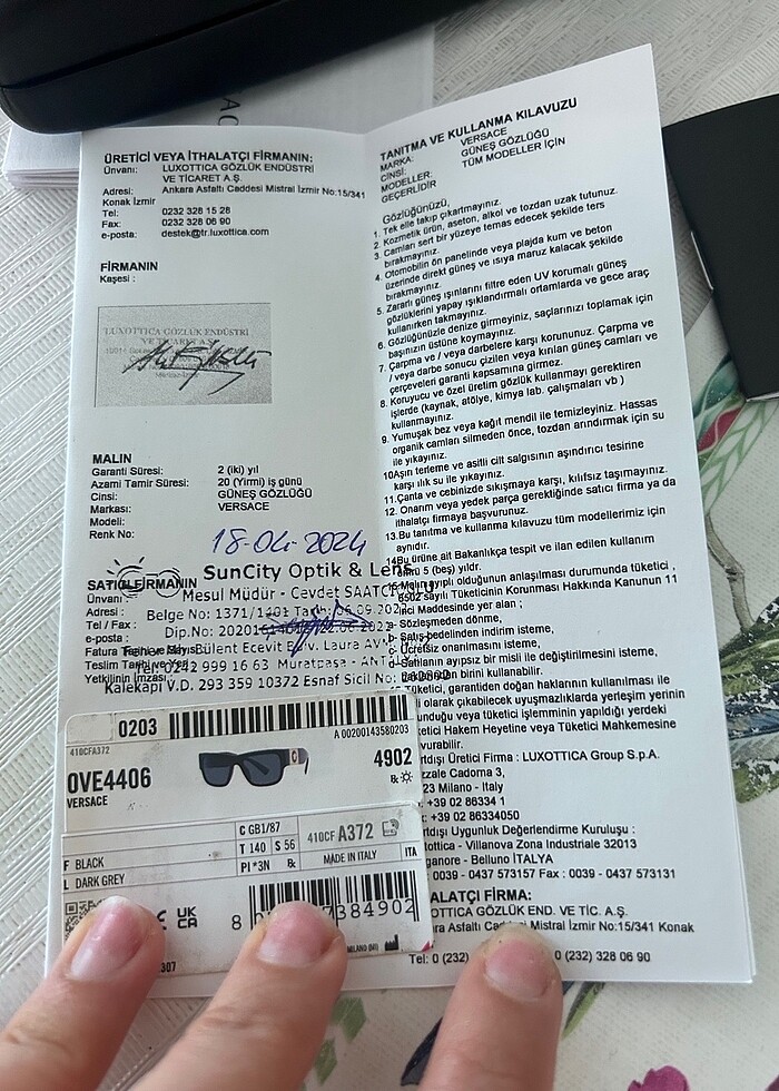 Orijinal garantili versace - Görsel 5