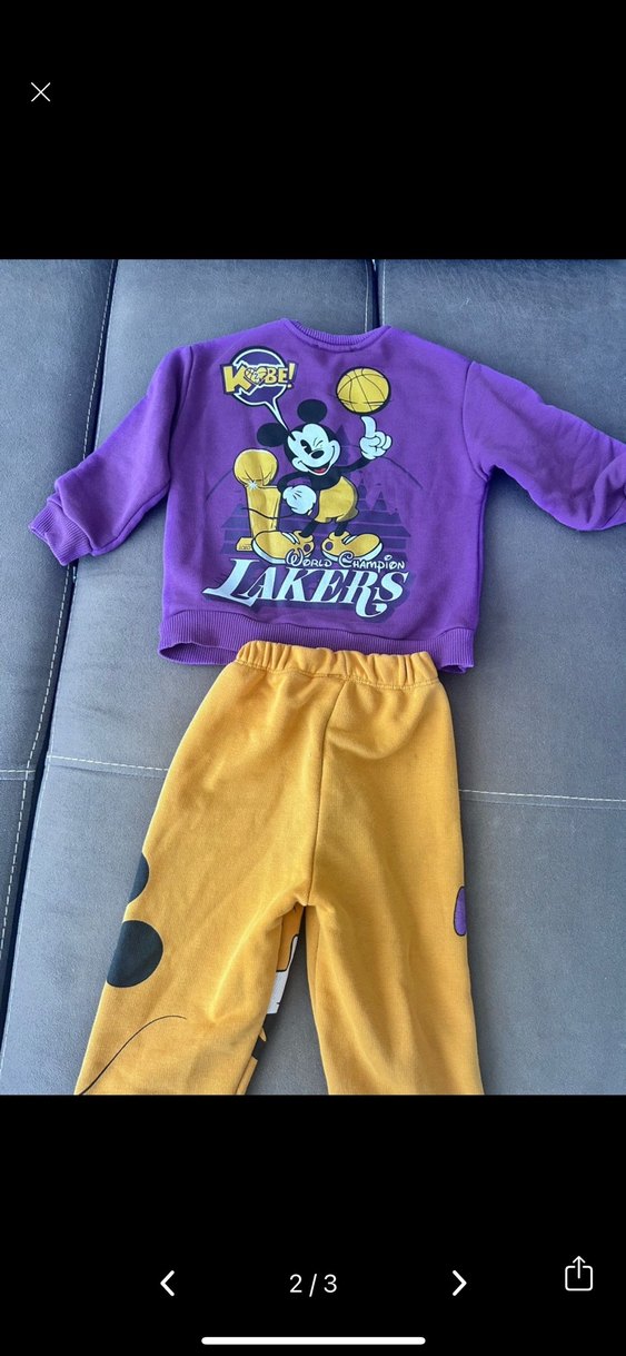 Mickey Baskılı Eşofman Takımı - Görsel 2