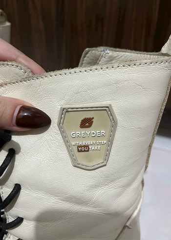 39 Beden beyaz Renk Beyaz Rugan Bağcıklı Stiletto Topuklu Kadın Bot