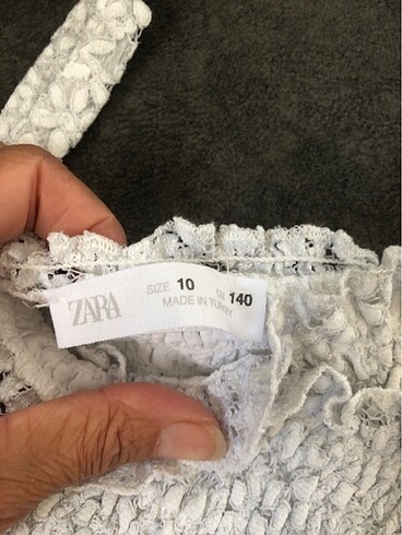 10 Yaş Beden Zara bluz