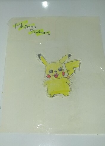 Pikachu Stickers 