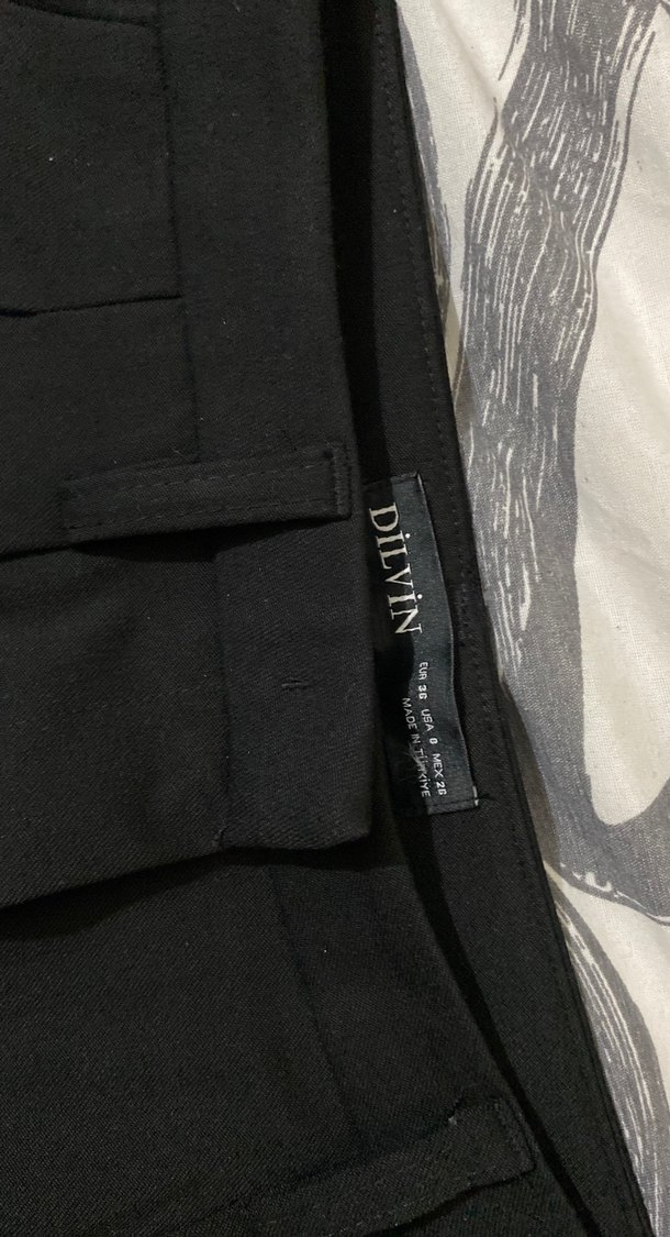 Siyah Pilili Mini Etek - Görsel 2