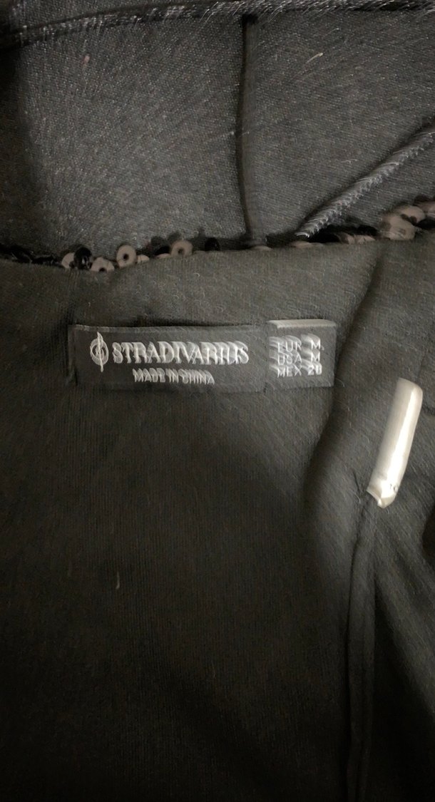 Siyah İşlemeli Mini Gotik Straplez Bustiyer - Görsel 3