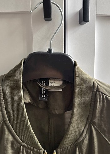 H&M Kadın hakiSaten Bomber Ceket