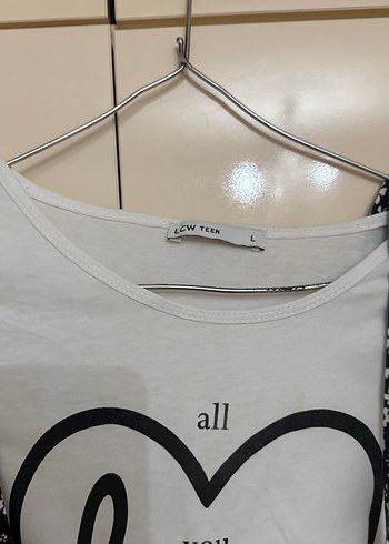 Dantel Detaylı Bol Kesim Hamile Tişörtü - Görsel 2