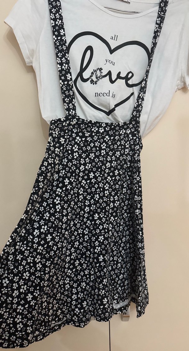 Dantel Detaylı Bol Kesim Hamile Tişörtü - Görsel 4