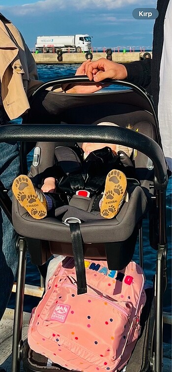 9- 36 kg Beden gri Renk Baby plus travel sistem bebek arabası