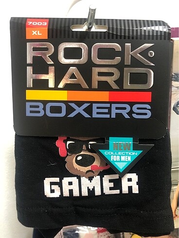 Siyah Gamer Erkek Boxers