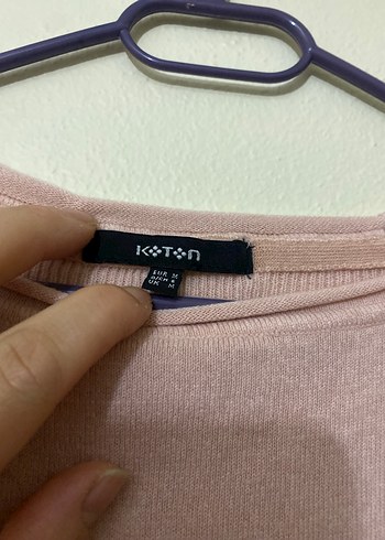 Bej Kadın Uzun Kollu Triko Kazak - Görsel 2