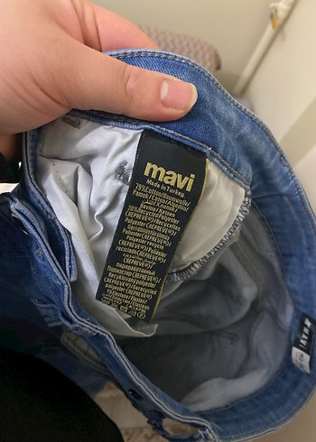 Erkek Gri Bol Kesim Denim Pantolon - Görsel 3