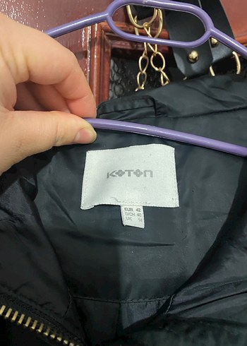 Siyah Kürklü Midi Kadın Kışlık Mont - Görsel 3