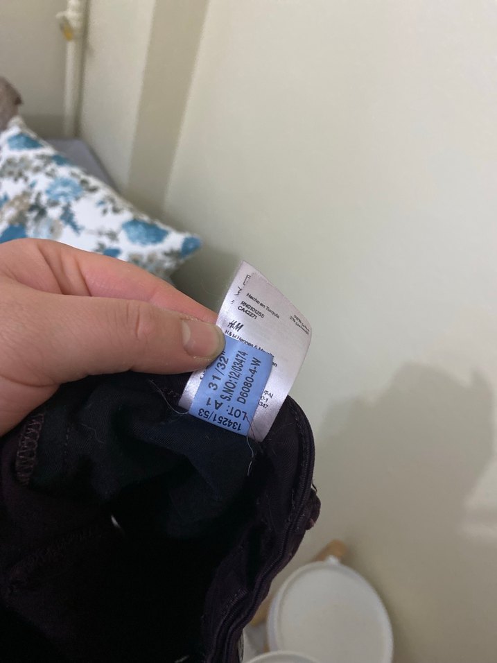 Bordo şort - Görsel 2