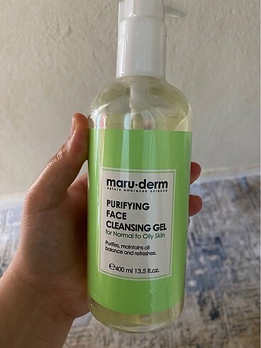 Maru derm yüz yıkama jeli