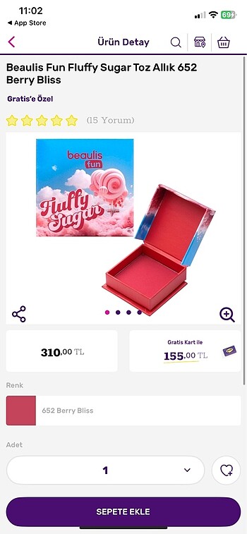 ORJ 2Lİ BEAULIS FUN ALLIKLAR
