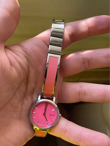 Beden pembe Renk Orjinal DKNY saat