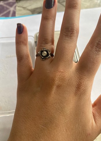 925 ayar gül yüzük - Görsel 4