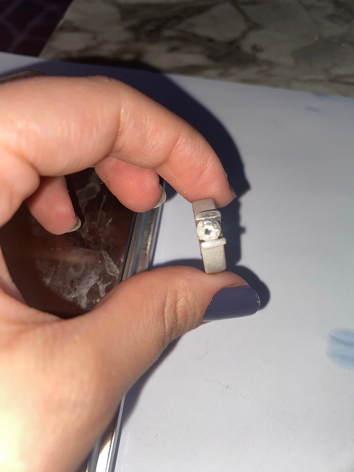 925 ayar zirkon taşlı yüzük - Görsel 4