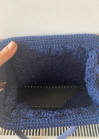 Polyester makrome ip çanta - Görsel 3