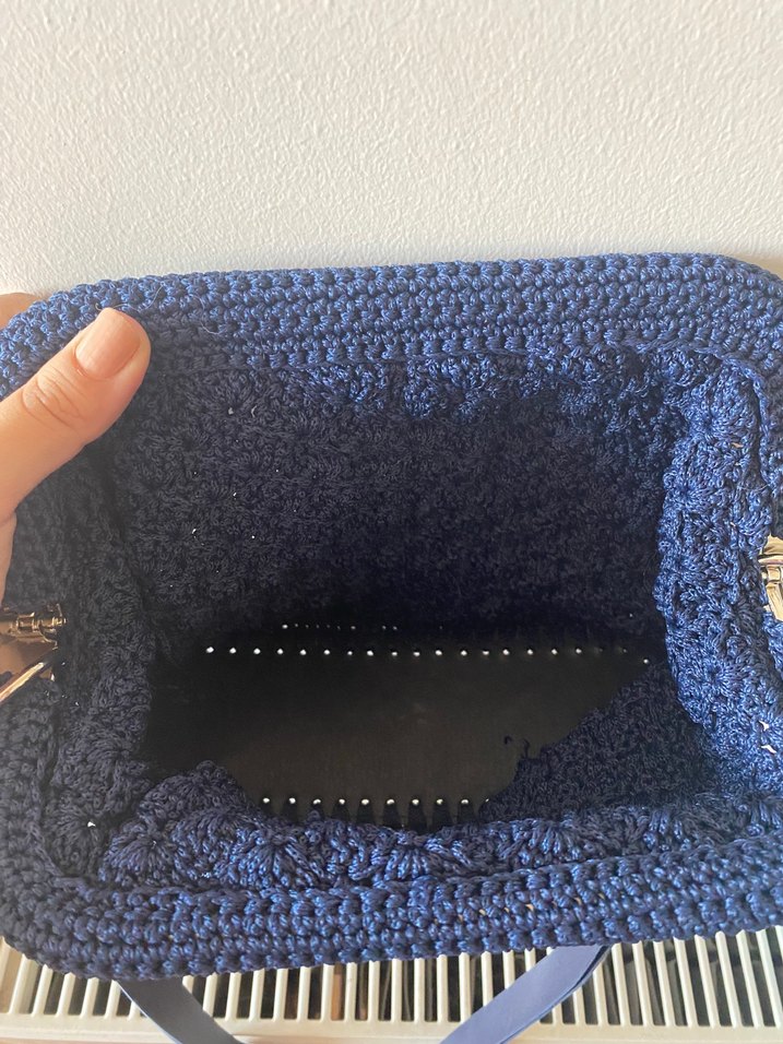 Polyester makrome ip çanta - Görsel 3