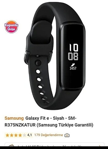 Samsung fit e sıyah