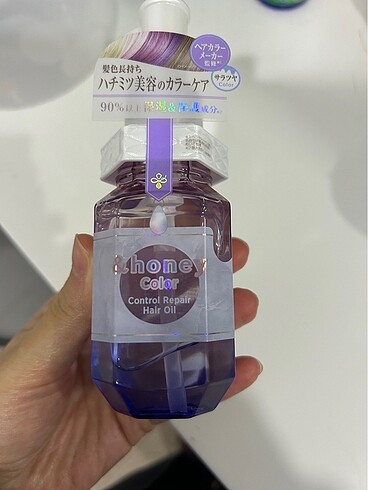 honey color repair hair oil - Görsel 2