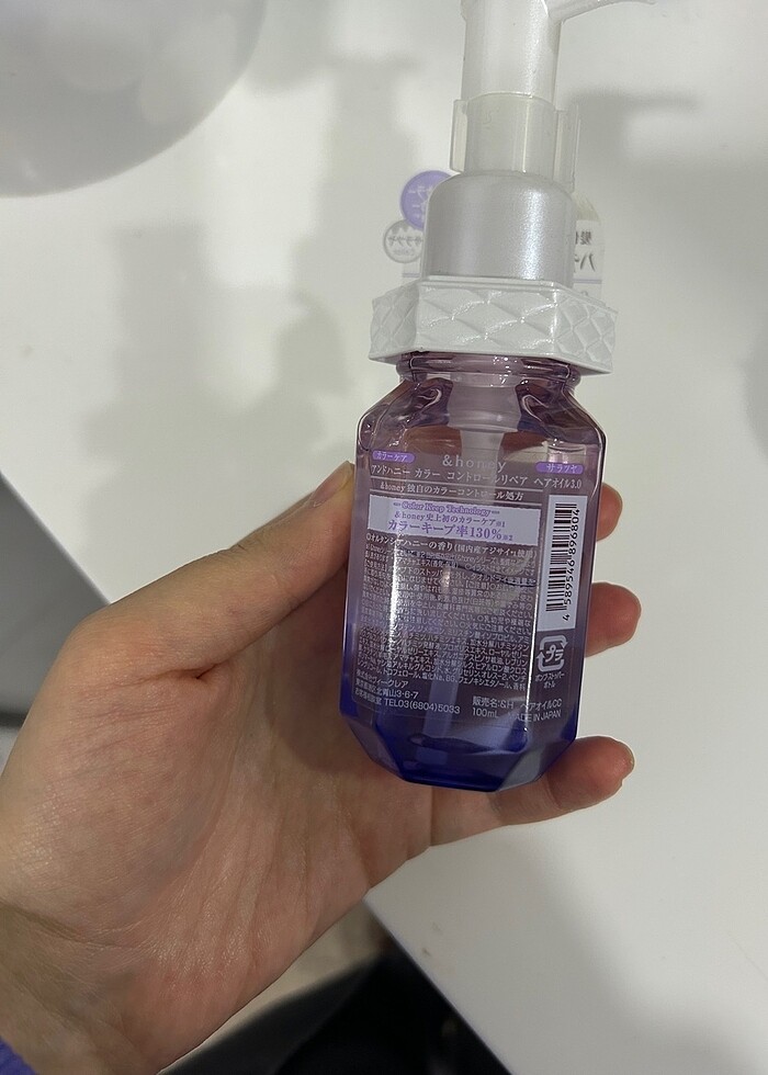 honey color repair hair oil - Görsel 3