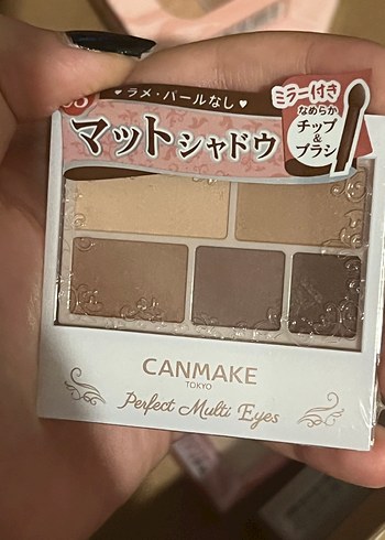 CANMAKE Perfect Multi Eyes Far Paleti - Görsel 5