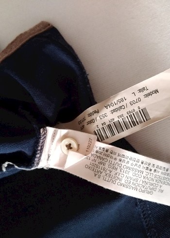 Erkek Lacivert Kısa Kollu Polo Tişört - Görsel 2