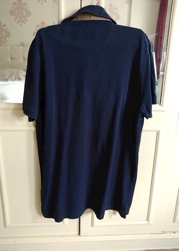 Erkek Lacivert Kısa Kollu Polo Tişört - Görsel 5