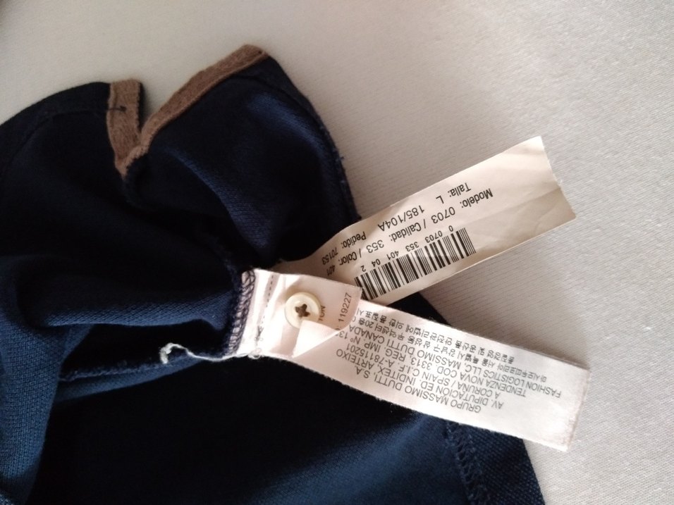 Erkek Lacivert Kısa Kollu Polo Tişört - Görsel 2