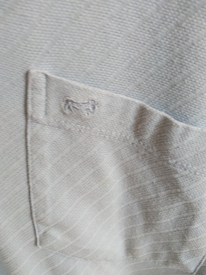 Acik mavi Düğmeli Erkek Polo Tişört - Görsel 5