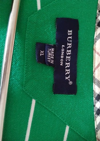 Yeşil Çizgili Kısa Kollu Polo Tişört - Görsel 3