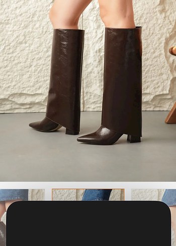 Kahverengi tak çıkar çizme - Görsel 2