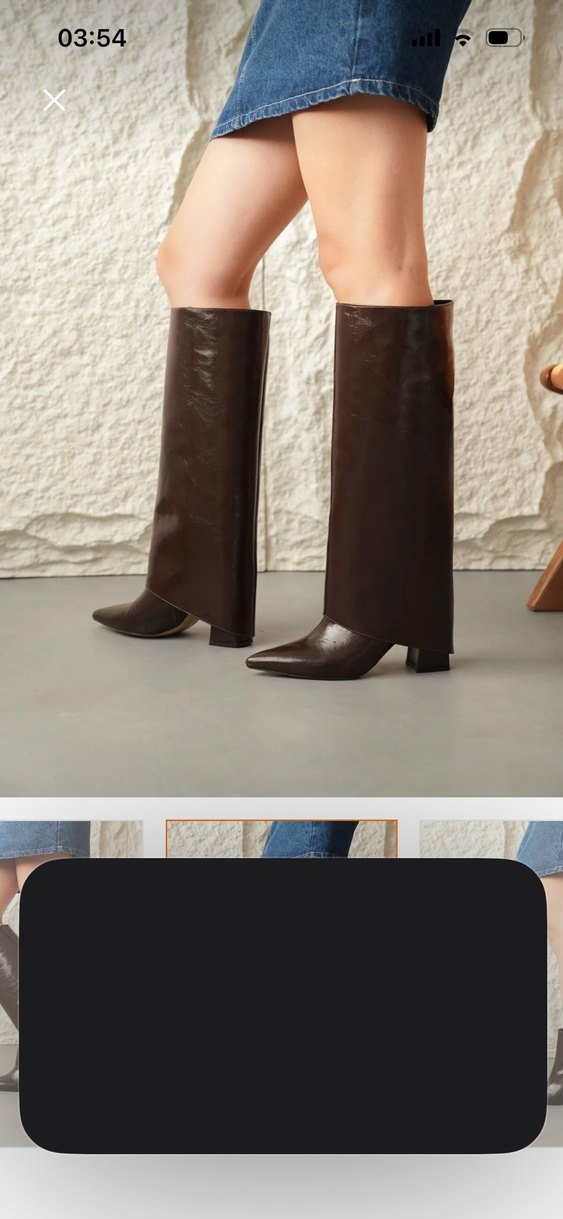 Kahverengi tak çıkar çizme - Görsel 2