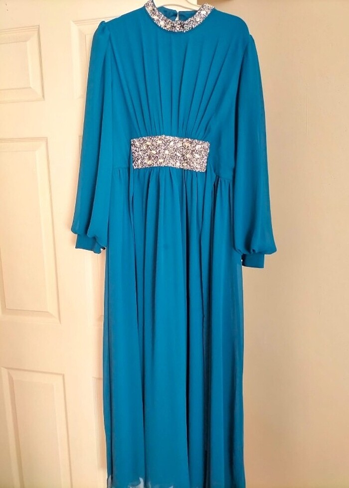 44 beden şık abiye - Görsel 4