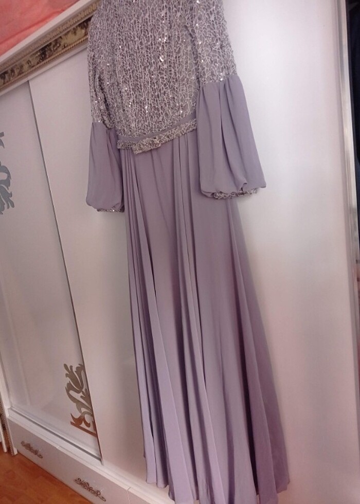 Gri elbise Elbise - Görsel 2