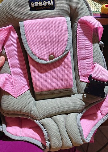 Pembe ve Gri Bebek Taşıyıcı