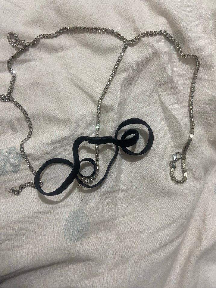 Taşlı bacak zincir Vücut aksesuarı - Görsel 3