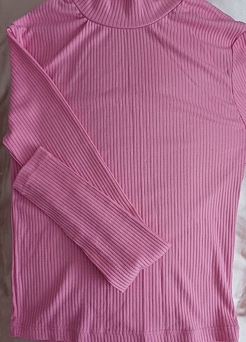 Pembe boğazlı body