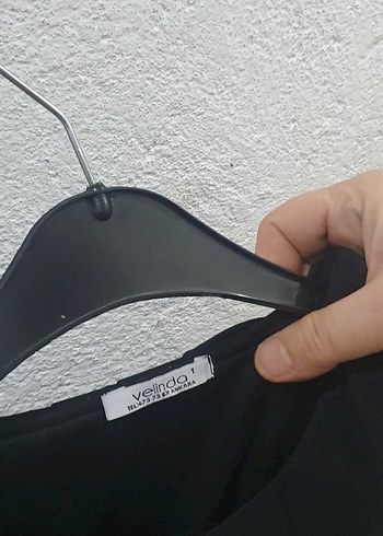 Siyah Piliseli Uzun Kollu Kadın Elbise - Görsel 2