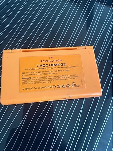 Beden Revolution Choc Orange Far Paleti