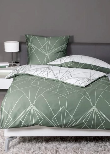 Gri Desenli Nevresim ve Yastık Kılıfı Takımı - Görsel 3